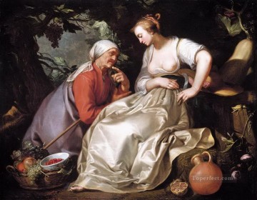  boucher pintura - Vertumnus y Pomona 1620 Francois Boucher